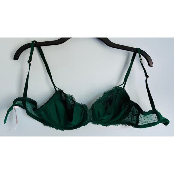 Auden Unlined Balconette Coverage Underwire Bra 32B NWOT - Picture 8 of 8